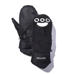 Helloid Boa Mitten Snow Glove-BLACK