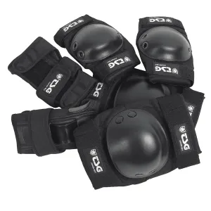 TSG Junior Pad Set Black